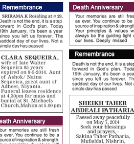 Book Remembrance Classified Ads
